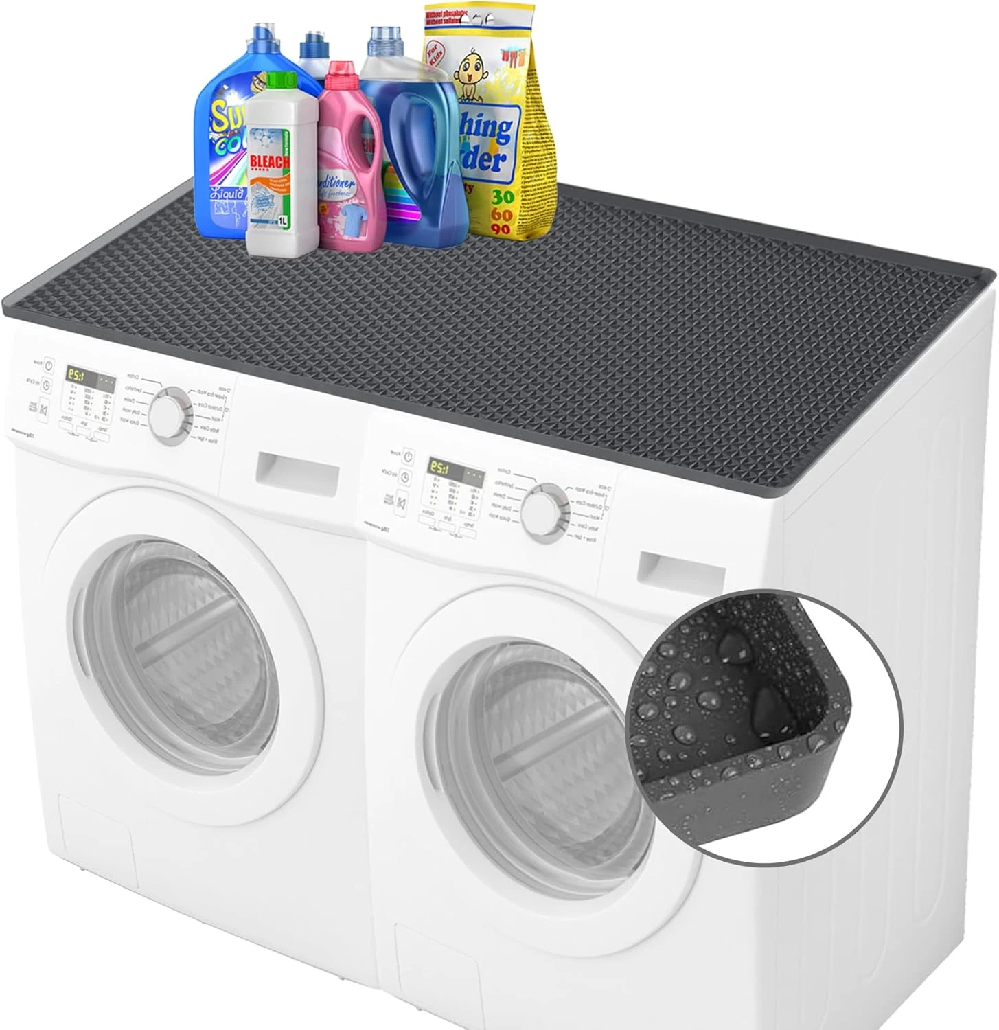 Washer Dryer Countertop - 54" X 27.5" Large Washer